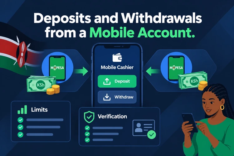 Deposits and Withdrawals from a Mobile Account